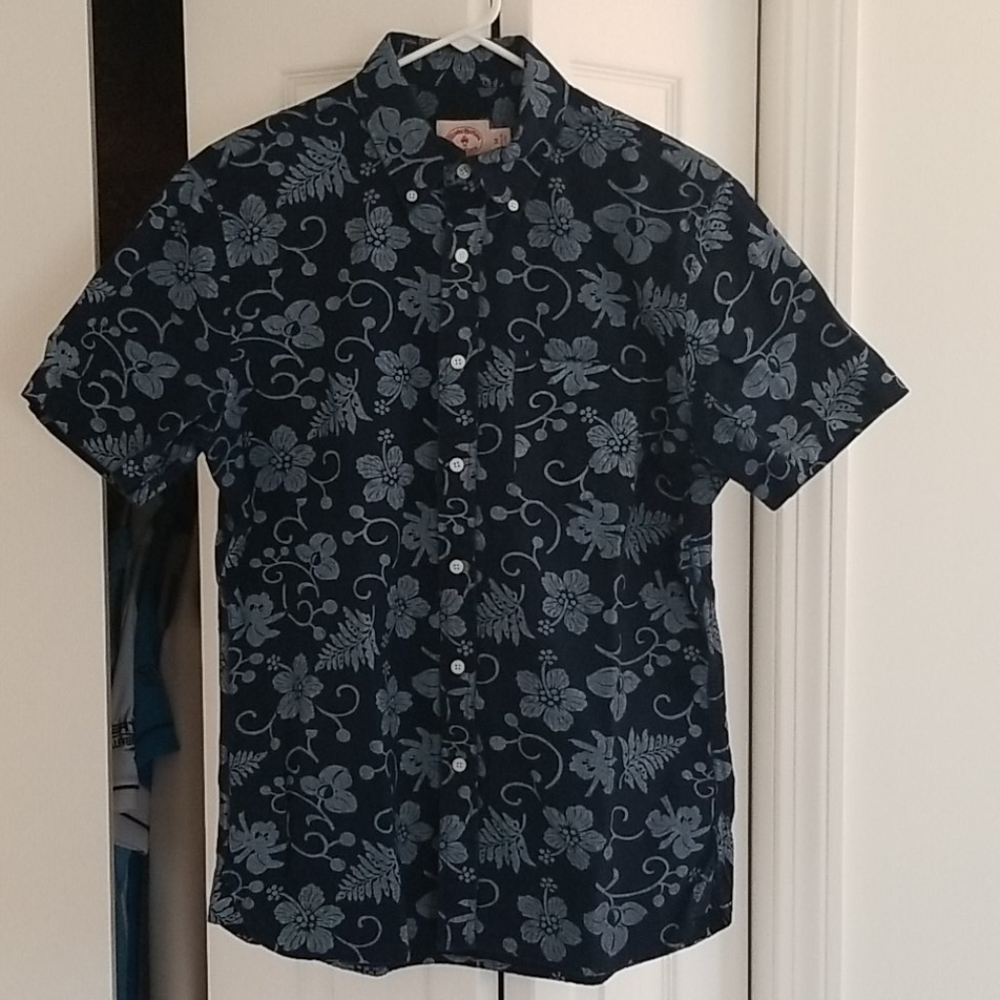 Mens Brooks Brothers red fleece medium